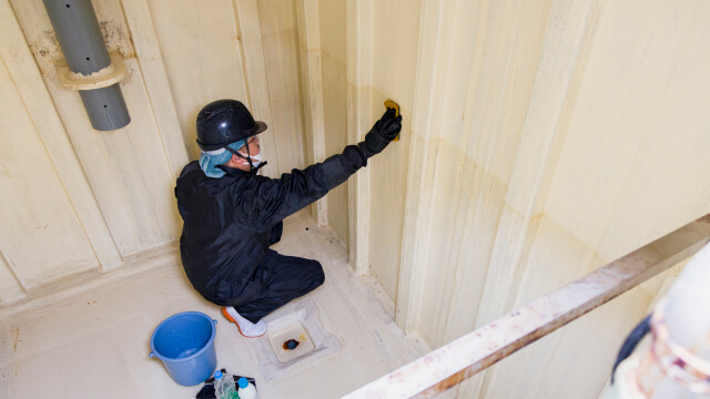 貯水槽・高架水槽の清掃点検