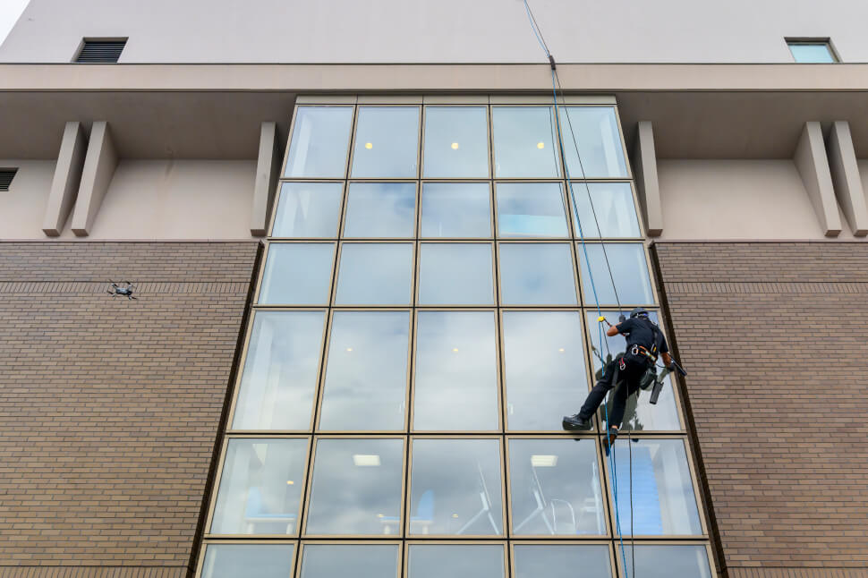 【高所清掃】某官公庁