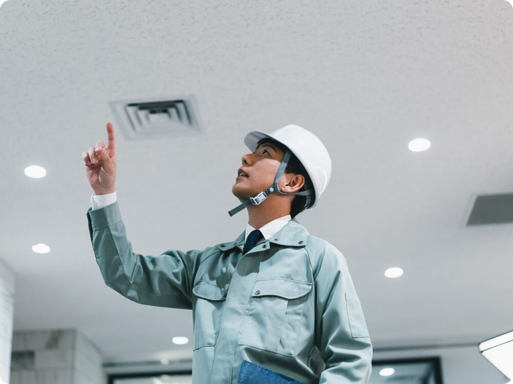 長野県自治会館の設備管理スタッフ